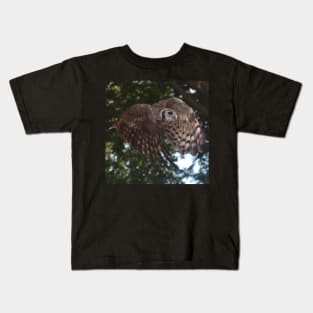 Milky Eagle Owl Kids T-Shirt